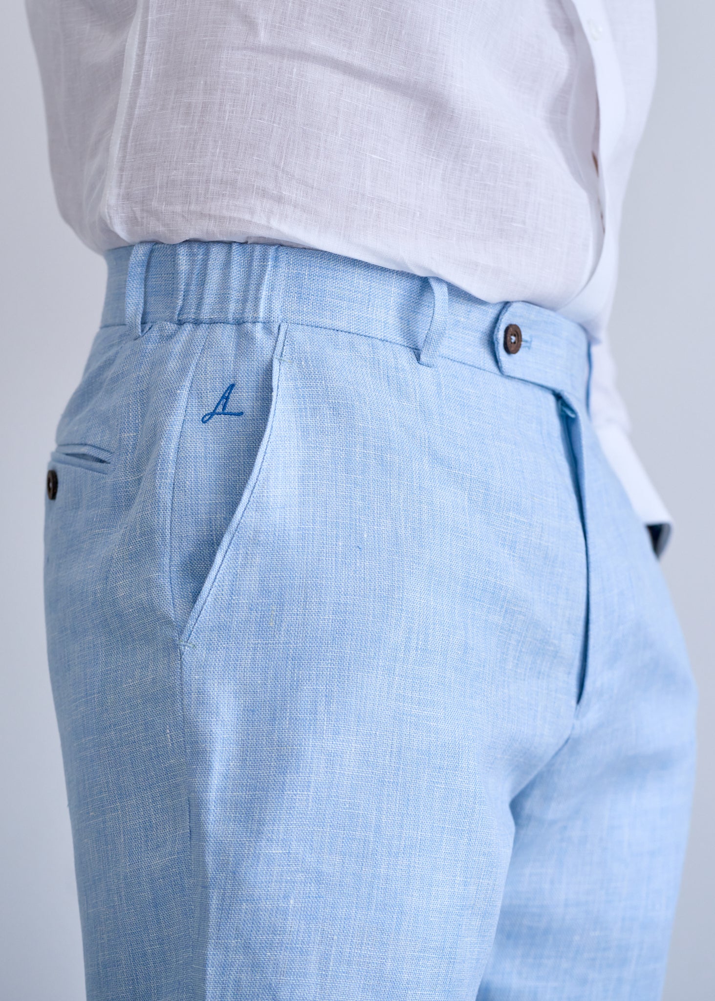 Dante linen shorts